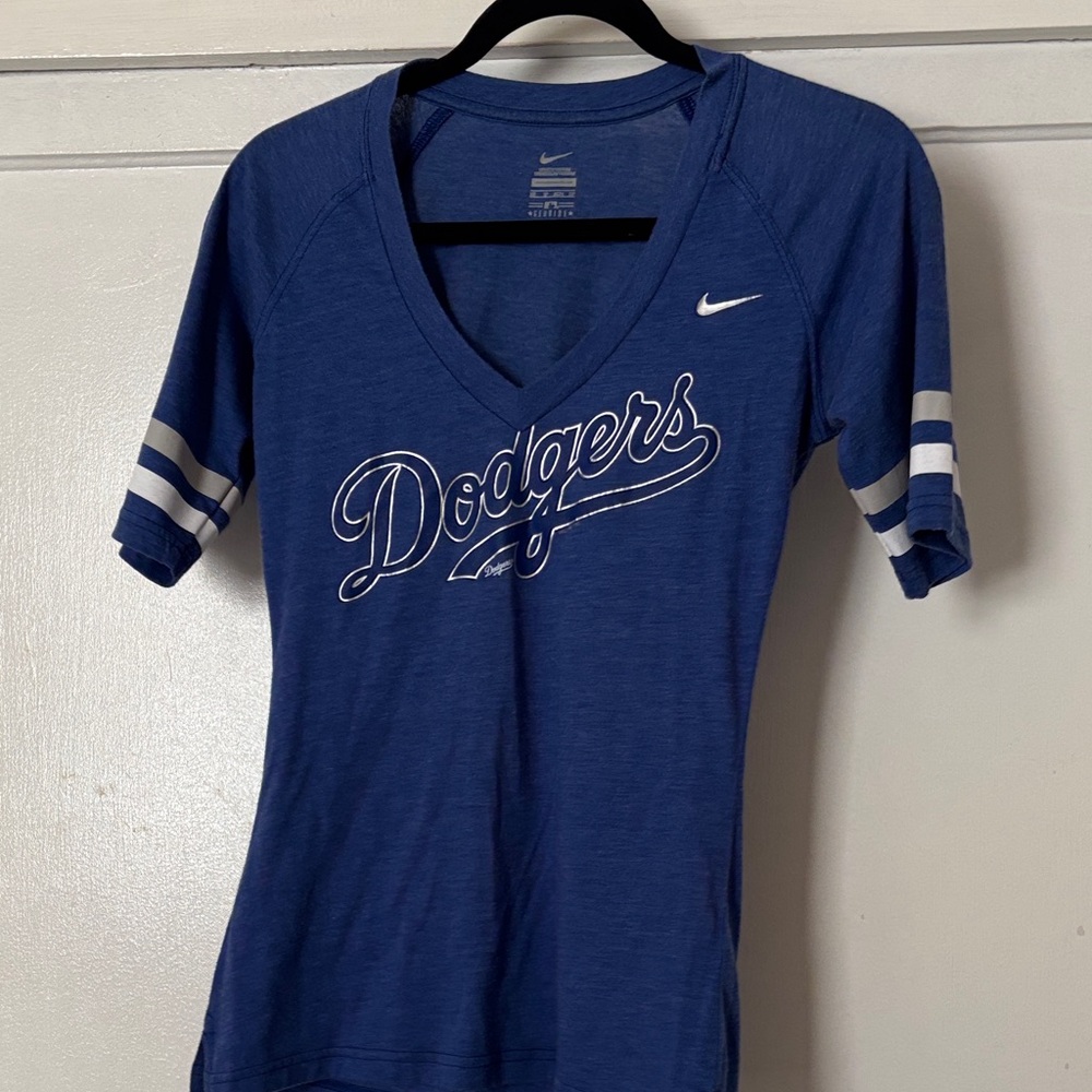 Nike Women's Blue Dodgers Short Sleeve Tee